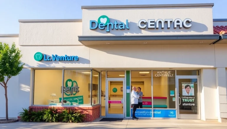 Ventura Bright Dental team providing friendly dental care in a warm clinic environment to