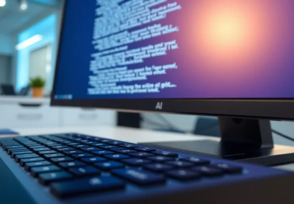 High-quality visual illustrating undetectable AI writing technology used for natural content