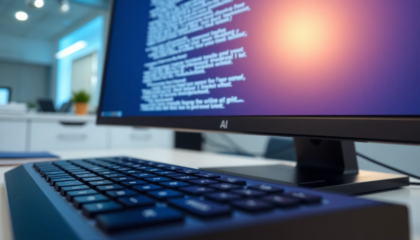 High-quality visual illustrating undetectable AI writing technology used for natural content